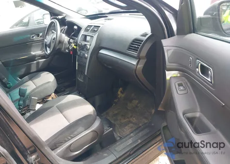 2014 Ford Police Interceptor из США, поврежденный, VIN 1FM5K8AR1EGB44551